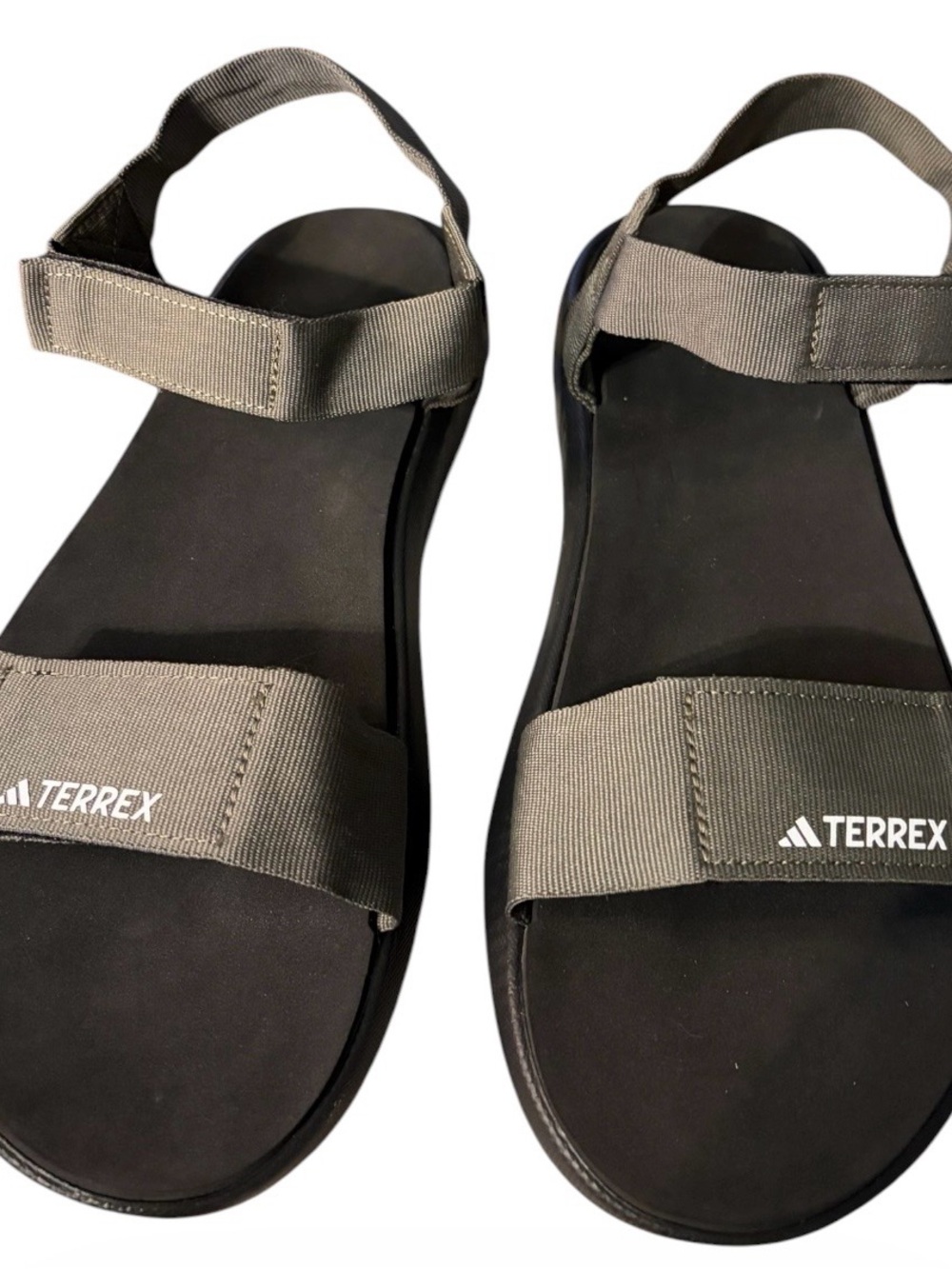 Adidas Terrex Hydroterra Men's Athletic Olive Green Sandals Size 10 NWOT